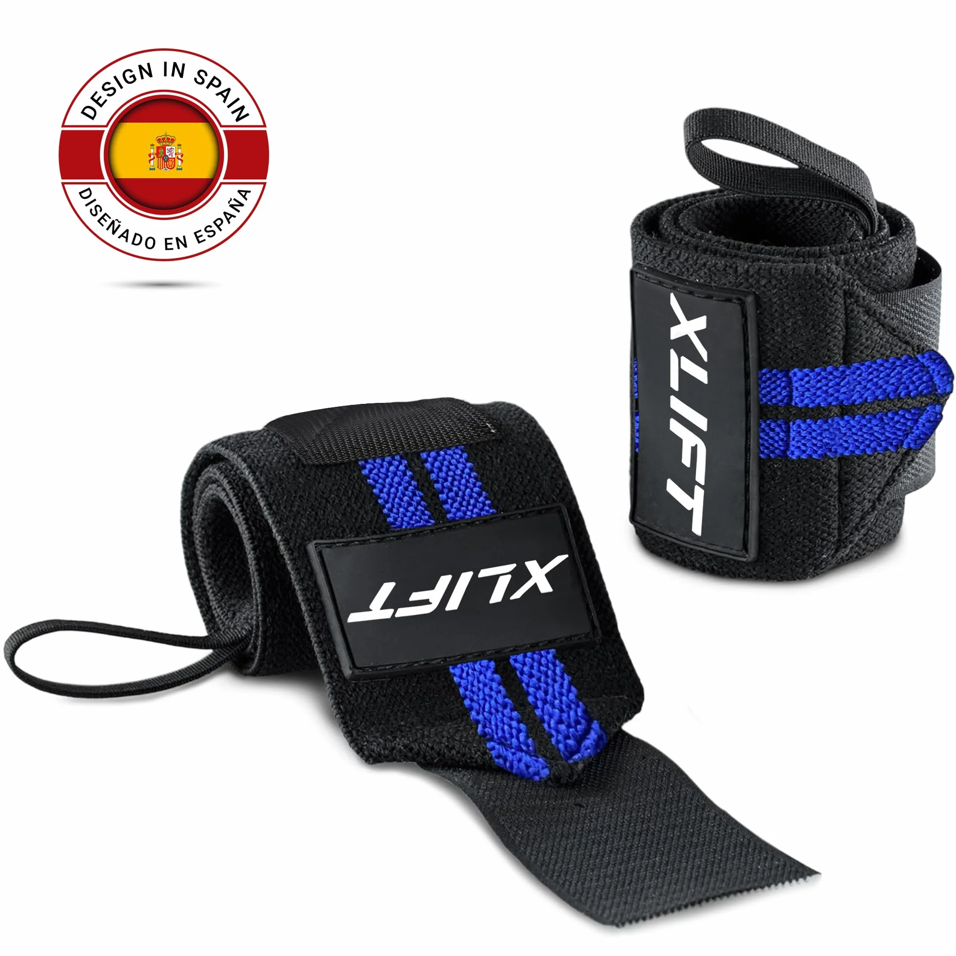 XLIFT 2 opaski gimnastyczne - Crossfit Nadgarstki - Akcesoria Gym - Nadgarstek do podnoszenia ciężarów - Wrist Wraps - Sportowe opaski na rękę dla mężczyzn i kobiet