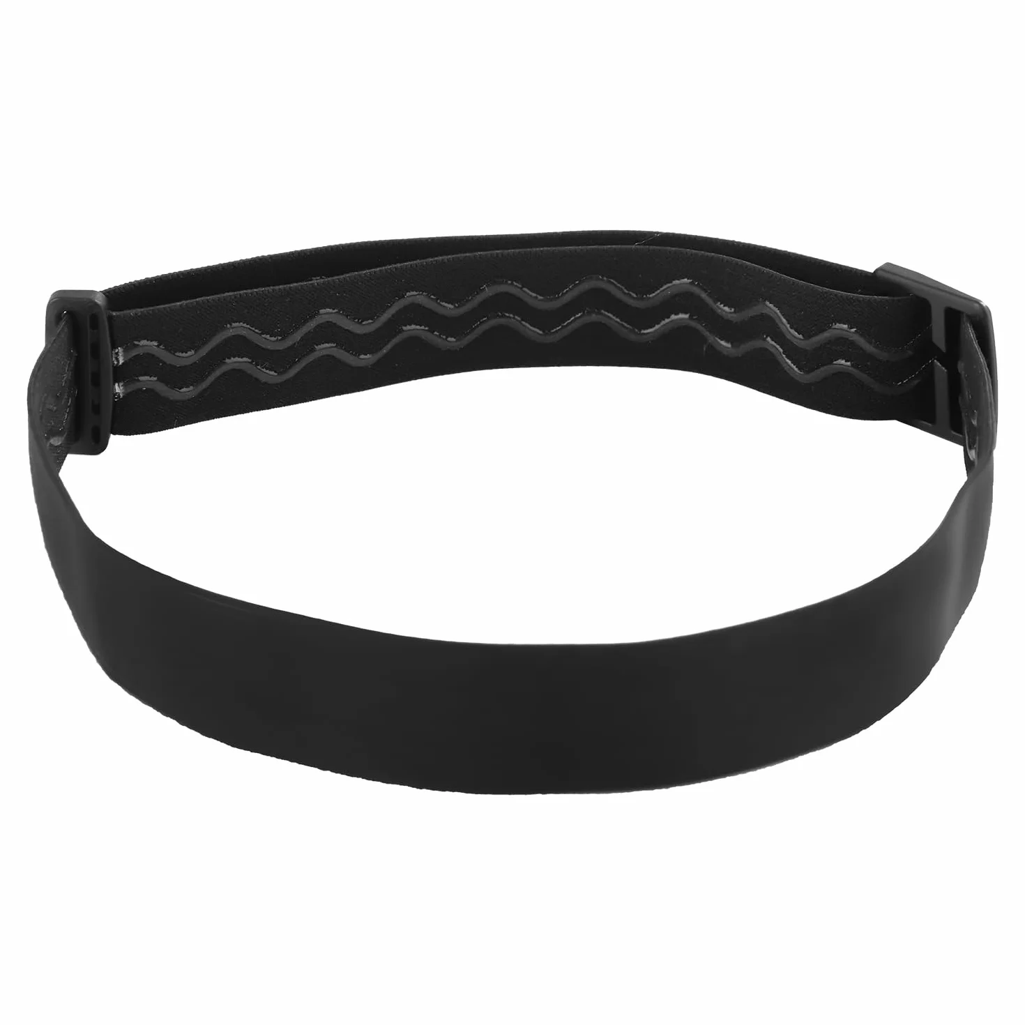 Elastyczny Pasek na Czolówke, Czarny Wymienny Pasek na Czolówke Wygodny Pasek na Czolówke Pasuje do Wiekszosci Modeli Black Diamond Petzl Princeton Tec Energizer Fenix Pelican Streamlight