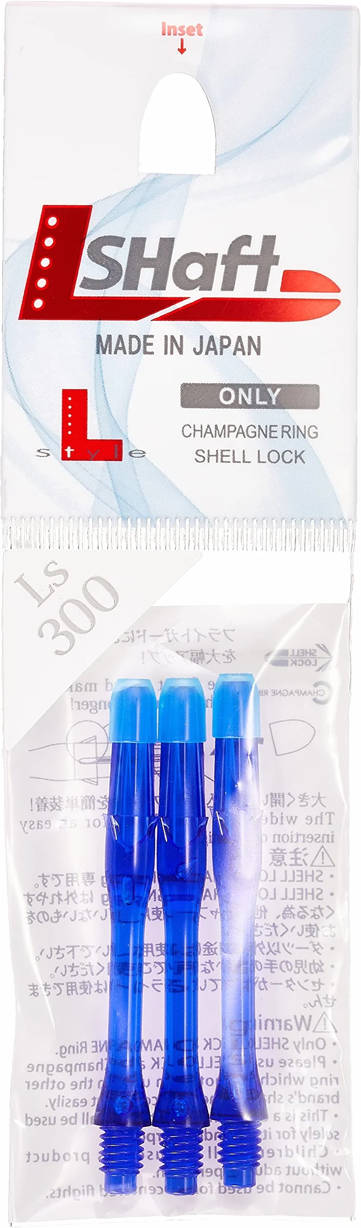 Shafty L-Style L-Shaft Locked Slim Blue Inbetween 300