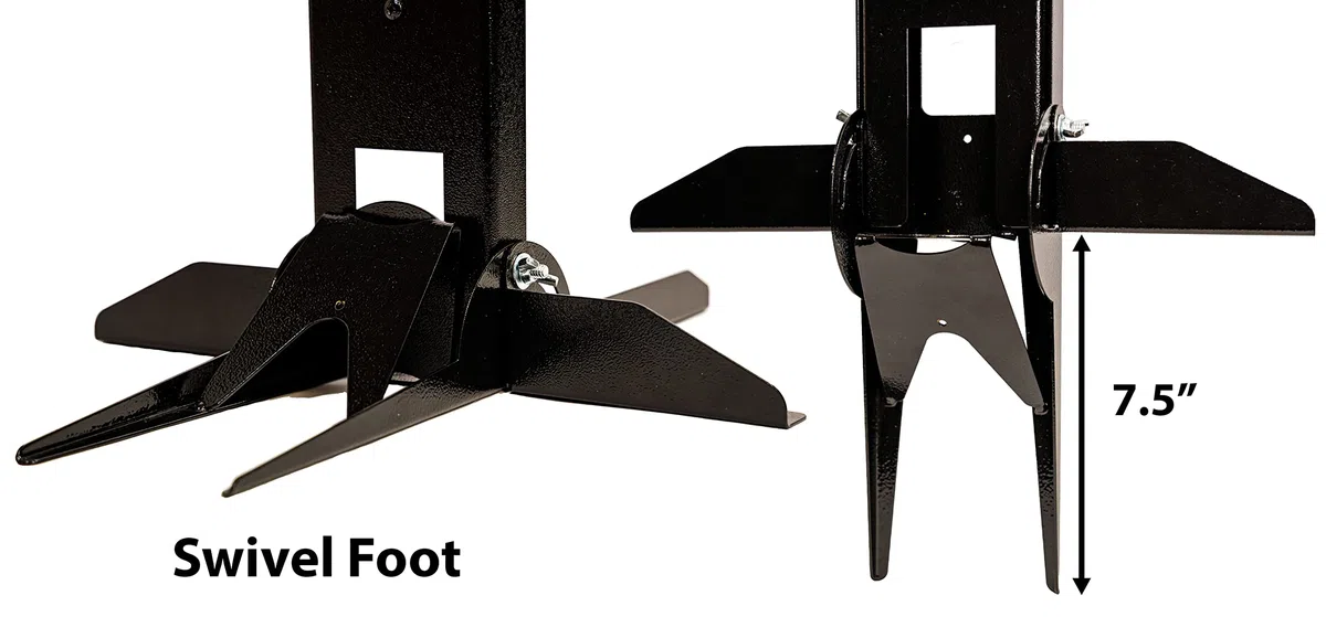 SWEN Products Deer Buck Steel Metalowa tablica wyników trawnika