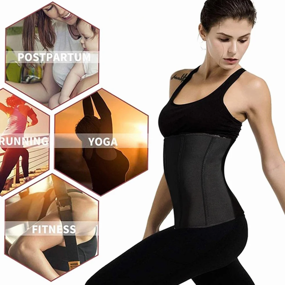 Waist Trainer pas wyszczuplający, damski, pas do odchudzania, sportowy efekt sauny, gorset talii, pas do sauny, dla kobiet i mężczyzn
