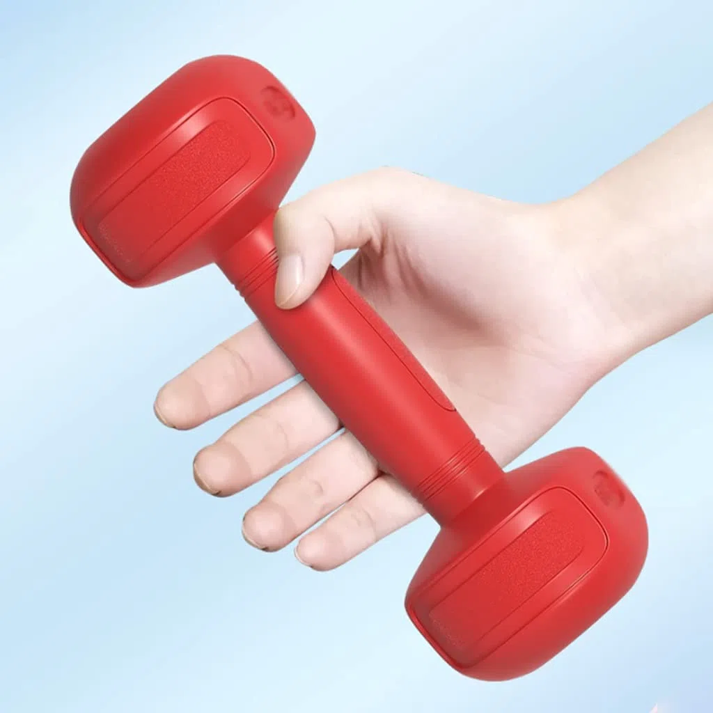 Regulowane hantle Zestaw hantli ciężarków Sześciokątny sztanga do treningu siłowego Wybierz zestaw i(Pink,3kg)