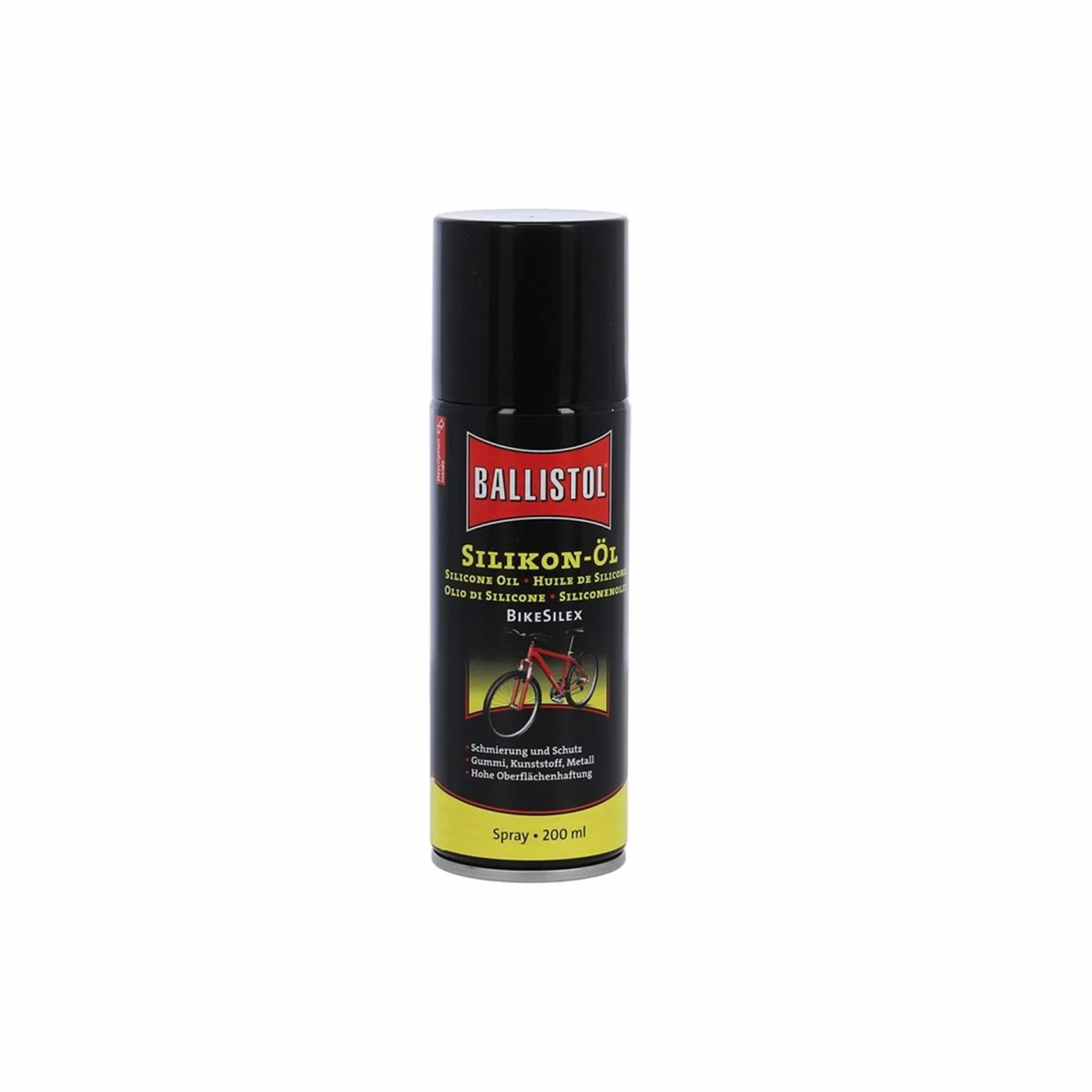 Ballistol Unisex Adult 526301 spray silikonowy, przezroczysty, 200 ml