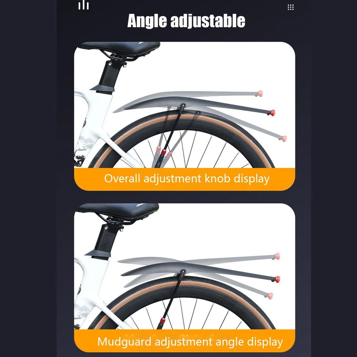 Błotniki Rowerowe Bezpieczna Osłona Ochronna