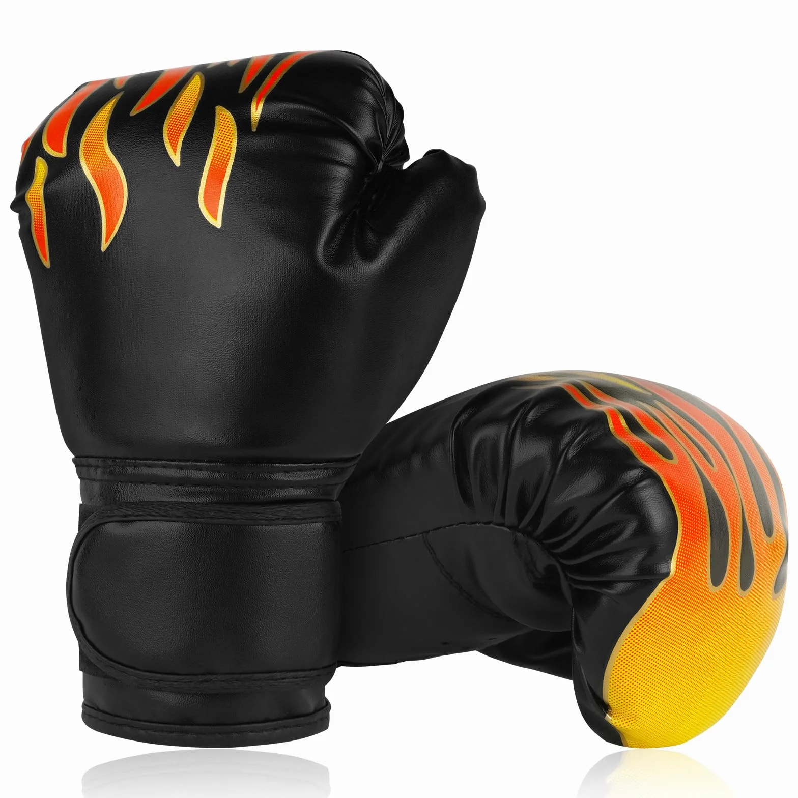 Flintronic Rękawice Bokserskie dla Dzieci, do Muay Thai, MMA, Sportów Walki, Kickboxingu, Sparingów (3-10 Lat)