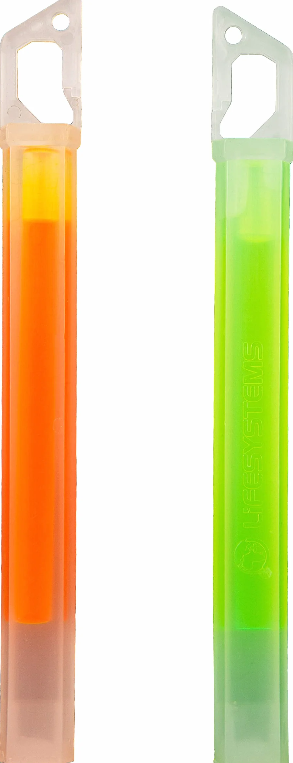 Lifesystems - 15 godzin Lightsticks x 2, Kolor czerwony/zielony