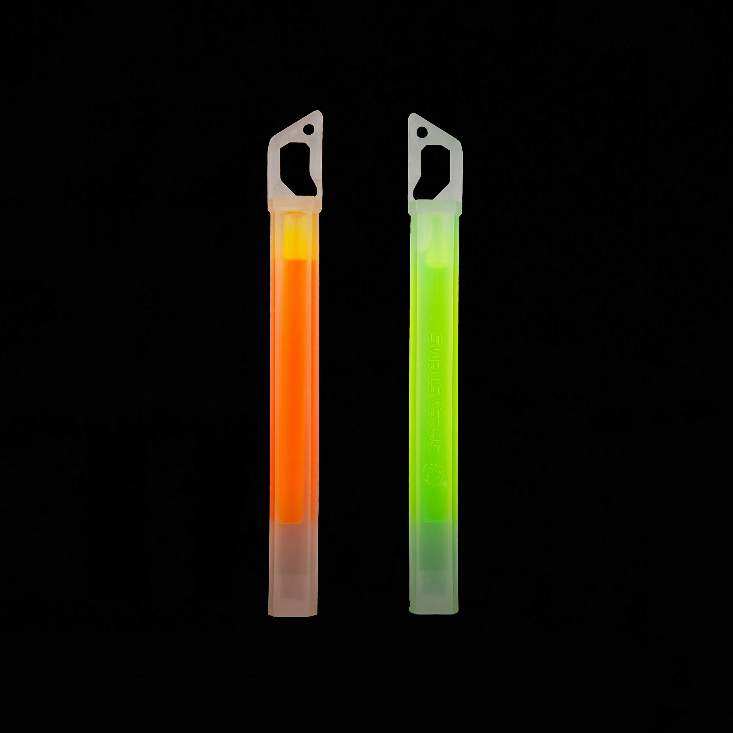 Lifesystems - 15 godzin Lightsticks x 2, Kolor czerwony/zielony