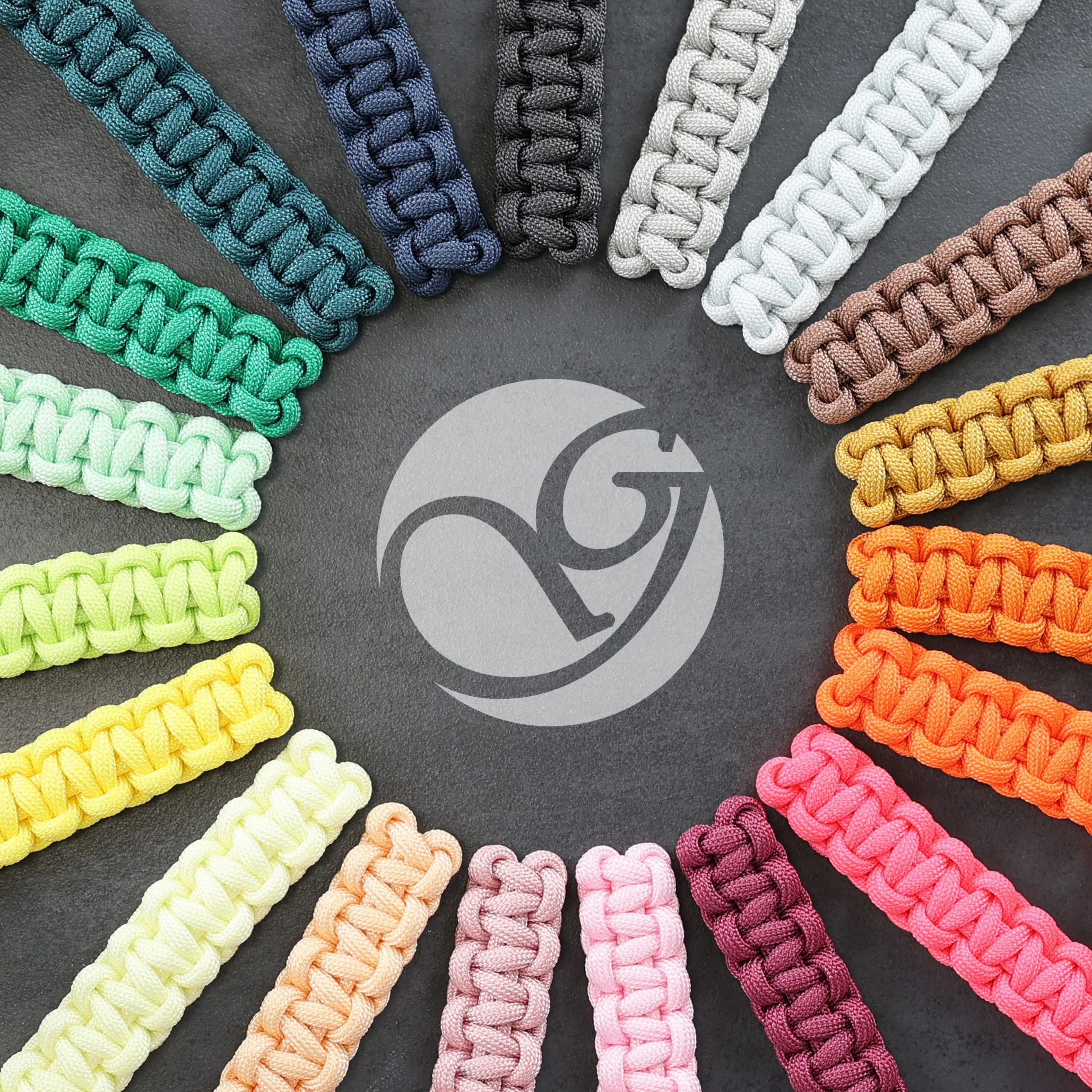 Ganzoo paracord 550 typ 3, sznur 4 mm 31 m z 7 rdzeniami, nylonowy kord spadochronowy Neon Lemon żółty neon zielony, do prac DIY: bransoletki, uchwyty, smycz dla psa, kemping, wędkarstwo, survival