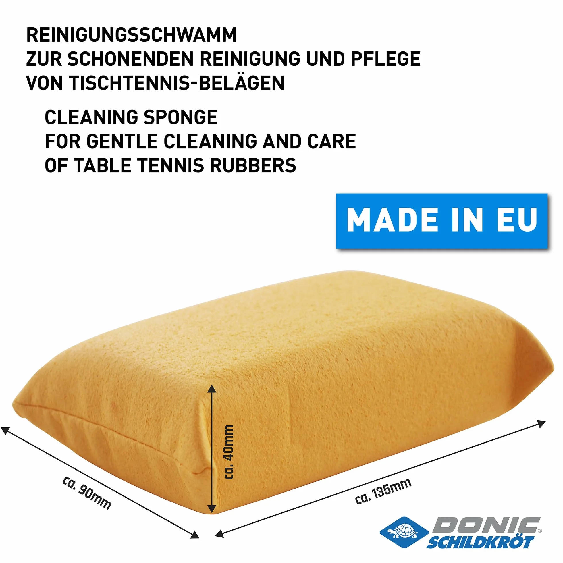 Donic-Schildkröt Tischtennis gąbka do czyszczenia, 828527