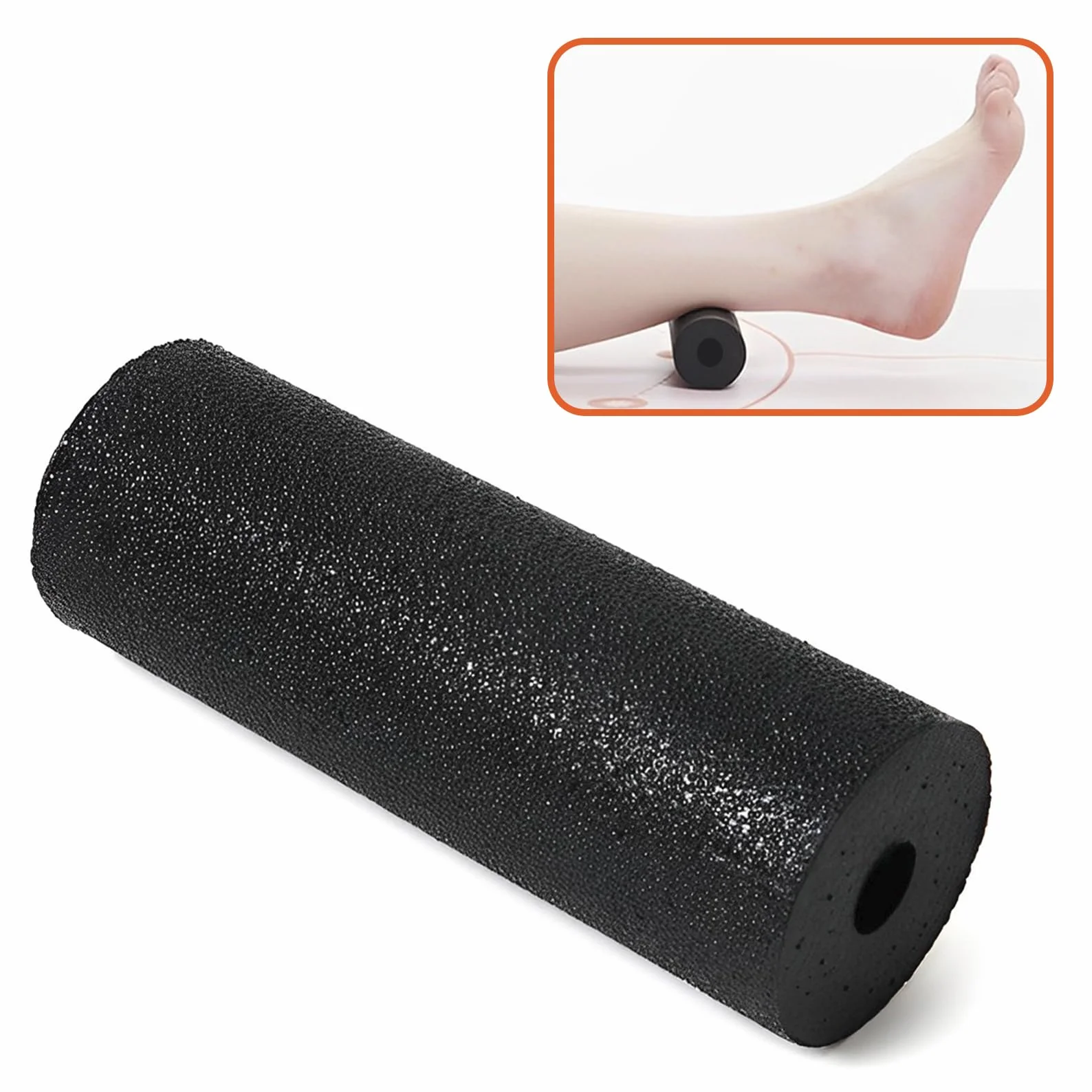 15 x 5 cm mini wałek do masażu powięzi, wałek do samodzielnego masażu, wałek do masażu powięzi, mały wałek gimnastyczny do stóp, kręgosłupa, wałek do masażu